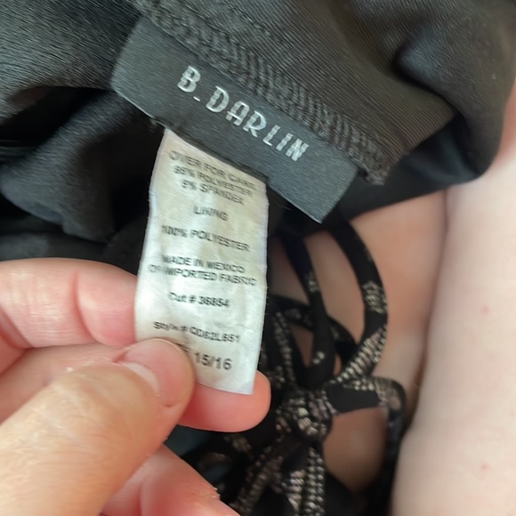 Strappy Back Semi-Formal Dress - Picture 5 of 6